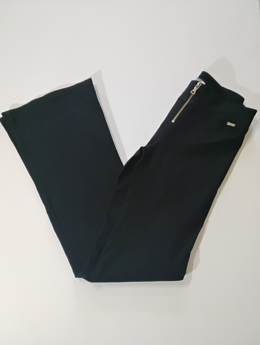 Guess Jeans Flare Pants Womens Size 27 Black Zip Fly Coin Pocket Low Rise Y2K